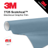 24'' x 10 Yards 3M™ 7725 Scotchcal™ ElectroCut™ Gloss Wedgewood Blue 8 year Unpunched 2 Mil Cast Graphic Vinyl Film (Color Code 187)