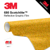 24'' x 10 Yards 3M™ 680 Scotchlite™ Gloss School Bus Yellow 5 year Unpunched 7 Mil Graphic Vinyl Film (Color Code 091)