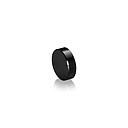 1/4-20 Threaded Caps Diameter: 7/8'', Height: 1/4'', Black Anodized Aluminum [Required Material Hole Size: 5/16'']