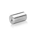 1/4-20 Threaded Barrels Diameter: 7/8'', Length: 1 1/2'', Brushed Satin Finish Grade 304 [Required Material Hole Size: 17/64'' ]