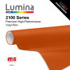 24'' x 50 Yards Lumina® 2100 Gloss Terracotta 9 Year Unpunched 2 Mil Cast Vinyl Film (Color Code 180)