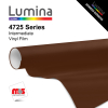 36" x 10 Yards Lumina® 4725 Semi Gloss Deep Mahogany Brown 5 Year Unpunched 3.2 Mil Calendered Vinyl Film (Color Code 019)