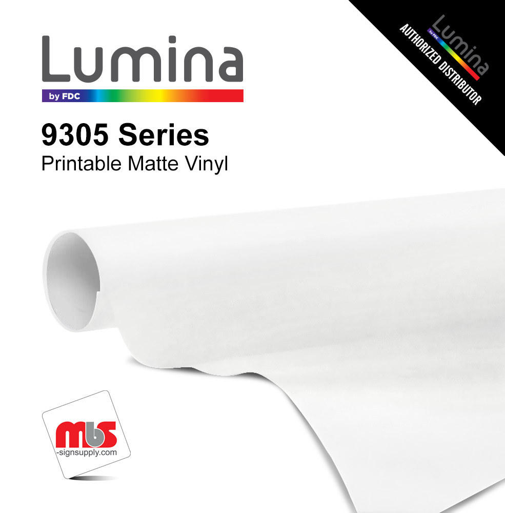 20'' x 22 ftLumina® 9305 Matte White1 yearUnpunched 2 Mil Heat Transfer Vinyl (Color code 049)