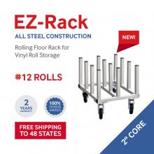 EZ Vertical Vinyl Roller Rack #12