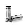 3/4'' Diameter X 1-3/4'' Barrel Length, (304) Stainless Steel Polished Finish. Easy Fasten Standoff (For Inside / Outside use) Tamper Proof Standoff [Required Material Hole Size: 7/16'']