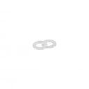 Nylon Washer, 1/2'' OD x 5/16 ID x 0.02'' Thick. (For 10-24 Stud)