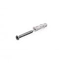 #8 Zinc Screw and Anchor Package for Concrete (For LANC1 pre drill a 1/4'' in hole)