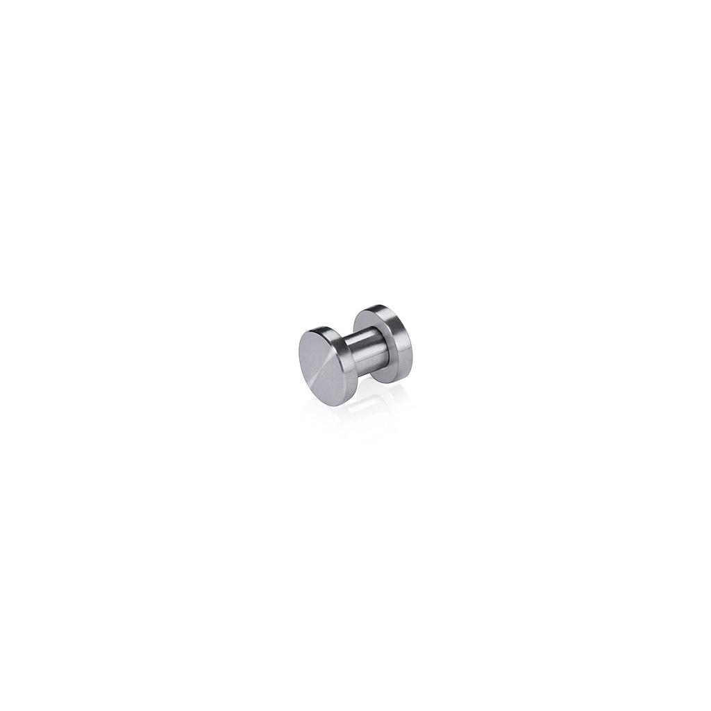 Flat Head Material Connector Stainless Steel Satin Brushed Finish