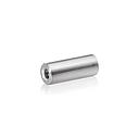 10-24 Threaded Barrels Diameter: 3/8'', Length: 1'', Stainless Steel Satin Finish Grade 304 [Required Material Hole Size: 7/32'' ]