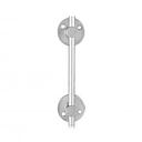 Wall to Wall 3/8'' Diameter Rod Kit 3' - Aluminum Clear Anodized