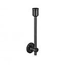 Ceiling To Wall 3/8'' Diameter Rod Kit 3' - Aluminum Black Matt Anodized, (M6 Reverse Thread)