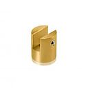 Aluminum Gold Anodized Finish Projecting Gripper, Holds Up To 3/8'' Material