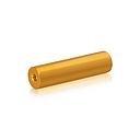 10-24 Threaded Barrels Diameter: 1/2'', Length: 2'', Gold Anodized  [Required Material Hole Size: 7/32'' ]