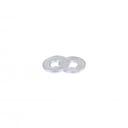 Silicone Washer, 3/4'' OD x 5/16'' ID x 0.05'' Thick (For M8 or 5/16'' Stud)