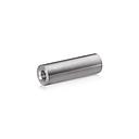 5/16-18 Threaded Barrels Diameter: 5/8'', Length: 2'', Brushed Satin Finish Grade 304 [Required Material Hole Size: 3/8'' ]