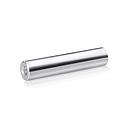 5/16-18 Threaded Barrels Diameter: 5/8'', Length: 3'', Clear Anodized [Required Material Hole Size: 3/8'' ]