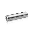 5/16-18 Threaded Barrels Diameter: 3/4'', Length: 3'', Brushed Satin Finish Grade 304 [Required Material Hole Size: 3/8'' ]