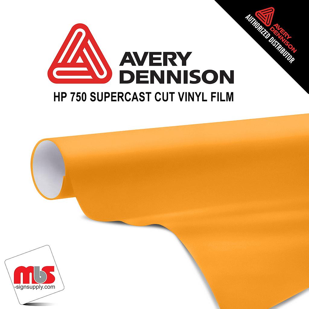 15'' x 50 yards Avery HP750 High Gloss Apricot 6 year Long Term Unpunched 3.0 Mil Calendered Cut Vinyl (Color Code 355)