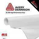 48'' x 10 yards Avery SC950 Gloss White 12 year Long Term Unpunched 2.0 Mil Cast Cut Vinyl (Color Code 101)