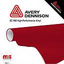 24'' x 50 yards Avery SC950 Gloss Hibiscus Red 10 year Long Term Unpunched 2.0 Mil Cast Cut Vinyl (Color Code 405)