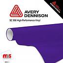 24'' x 50 yards Avery SC950 Gloss Violet 8 year Long Term Unpunched 2.0 Mil Cast Cut Vinyl (Color Code 513)