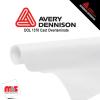 48'' x 50 yards Avery DOL1370Z Luster Clear 4 year Short Term Unpunched 1.3 Mil Cast Overlaminate (Color Code 104)