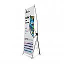 Tripod Banner Stand 23-5/8'' x 63''