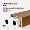 15'' x 500' Rolls - 20# Engineering Bond - 3'' Core (Pack of 2)