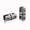 Vertical Support - Up to 3/8'' - Double Sided - Side Clamp - Stainless Steel - For Cable