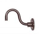 10'' Length x 6'' High Architecural Bronze Gooseneck Arm