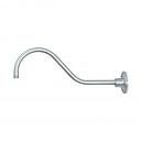 22'' Length x 7.5'' High Galvanized Gooseneck Arm