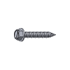 Concrete screws, Steel blue coated finish, Slotted hex washer head, Diameter: 3/16'', Length:1-1/4''