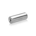 1/4-20 Threaded Barrels Diameter: 3/4'', Length: 2'', Brushed Satin Finish Grade 304 [Required Material Hole Size: 17/64'' ]