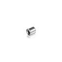 6-32 Threaded Barrels Diameter: 1/4'', Length: 1/4'', Polished Stainless Steel Grade 304 [Required Material Hole Size: 11/64'' ]