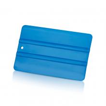 MBS 5'' x 3'' Blue Squeegee, Hard Hardness w/ Hole for belt attachment for Vinyl Application