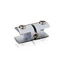 Horizontal Support - Up to 3/8'' - Double Sided - Side Clamp - Aluminum - For Cable