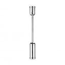 Ceiling to Floor, Aluminum Clear Anodized With 1/4'' Diameter Rod Kit - 108'' Length