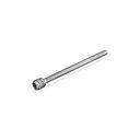 Zinc Steel Combination Screw 1/4-20 to #6-32 x 2'' Threaded for Toggle Wing #6