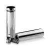 3/4'' Diameter X 2-1/2'' Barrel Length, (304) Stainless Steel Polished Finish. Easy Fasten Standoff (For Inside / Outside use) Tamper Proof Standoff [Required Material Hole Size: 7/16'']