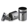 7/8'' Diameter X 3/4'' Barrel Length, (304) Stainless Steel Polished Finish. Easy Fasten Standoff (For Inside / Outside use) Tamper Proof Standoff [Required Material Hole Size: 7/16'']