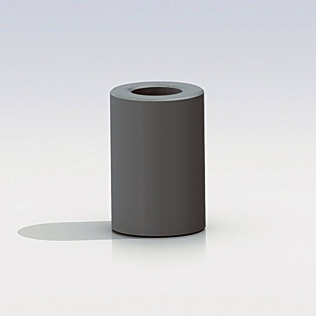 Grey Spacers Diameter:  3/8'' x L 13/16'' (Sold Per Unit)