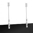 Suspended Cable System Kit (2 full set) Aluminum Clear Anodized finish - 1/16'' Diameter Cable