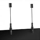 Suspended Cable System Kit (2 full set) Aluminum Black Matte Anodized finish - 1/16'' Diameter Cable