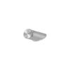 1/2'' Diameter Desktop Table Standoffs 60° Angle - Flat Head Standoffs (Aluminum Clear Anidozed) [Required Material Hole Size: 1/4'']