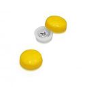 Snap-Cap For Screw #6 & #8 - Yellow Gloss (Washers sold separately)