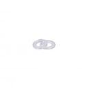 Silicone Washer, 5/8'' OD x 5/16'' ID x 0.05'' Thick. (For M8 or 5/16'' Stud)